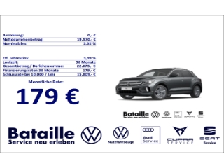 T-Roc 1.0 TSI R-Line Navi LED ACC APP Kamera