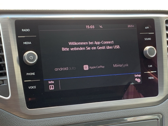 Golf Sportsvan 1.0 TSI Comfortline ACC Klima SHZ