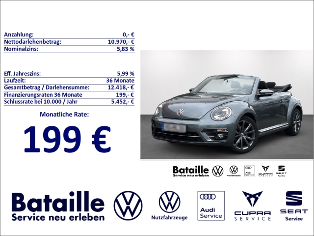 Beetle Cabriolet 1.2 TSI Allstar Navi Kamera SHZ