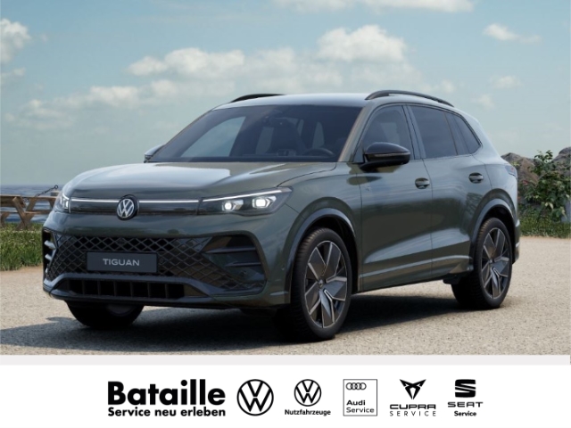 Tiguan R-Line 2,0 TDI DSG AHK Matrix DCC Black
