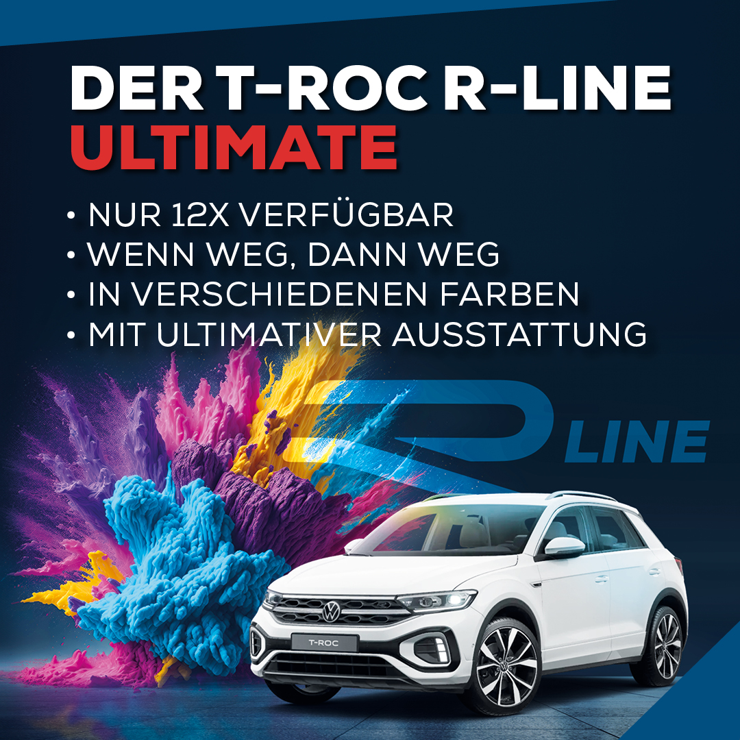 BEITRAG T-Roc R-Line Sonderaktion