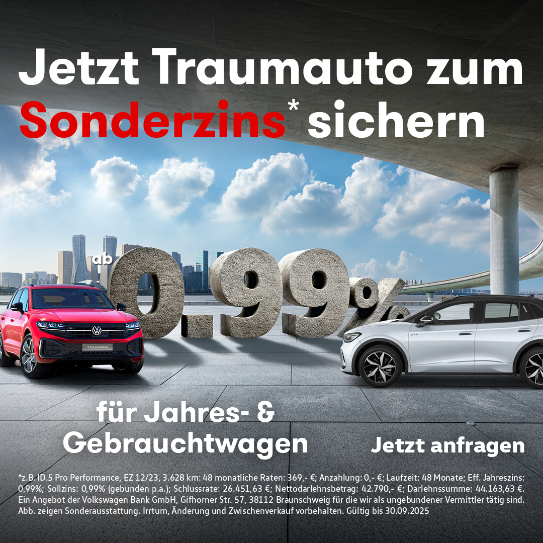 Beitragsbild VW VVJ Sonderzins