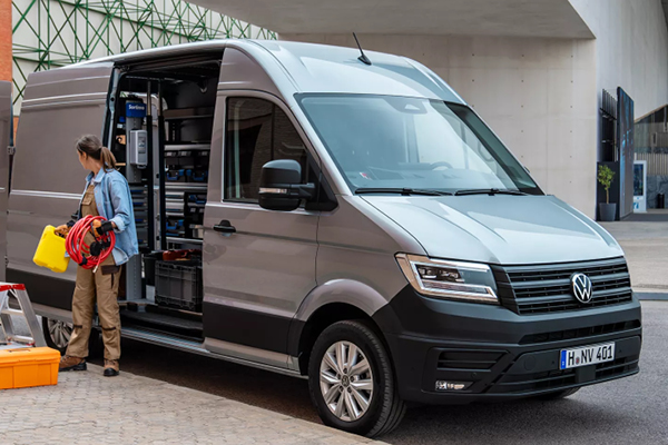 VW Crafter Schiebetür offen
