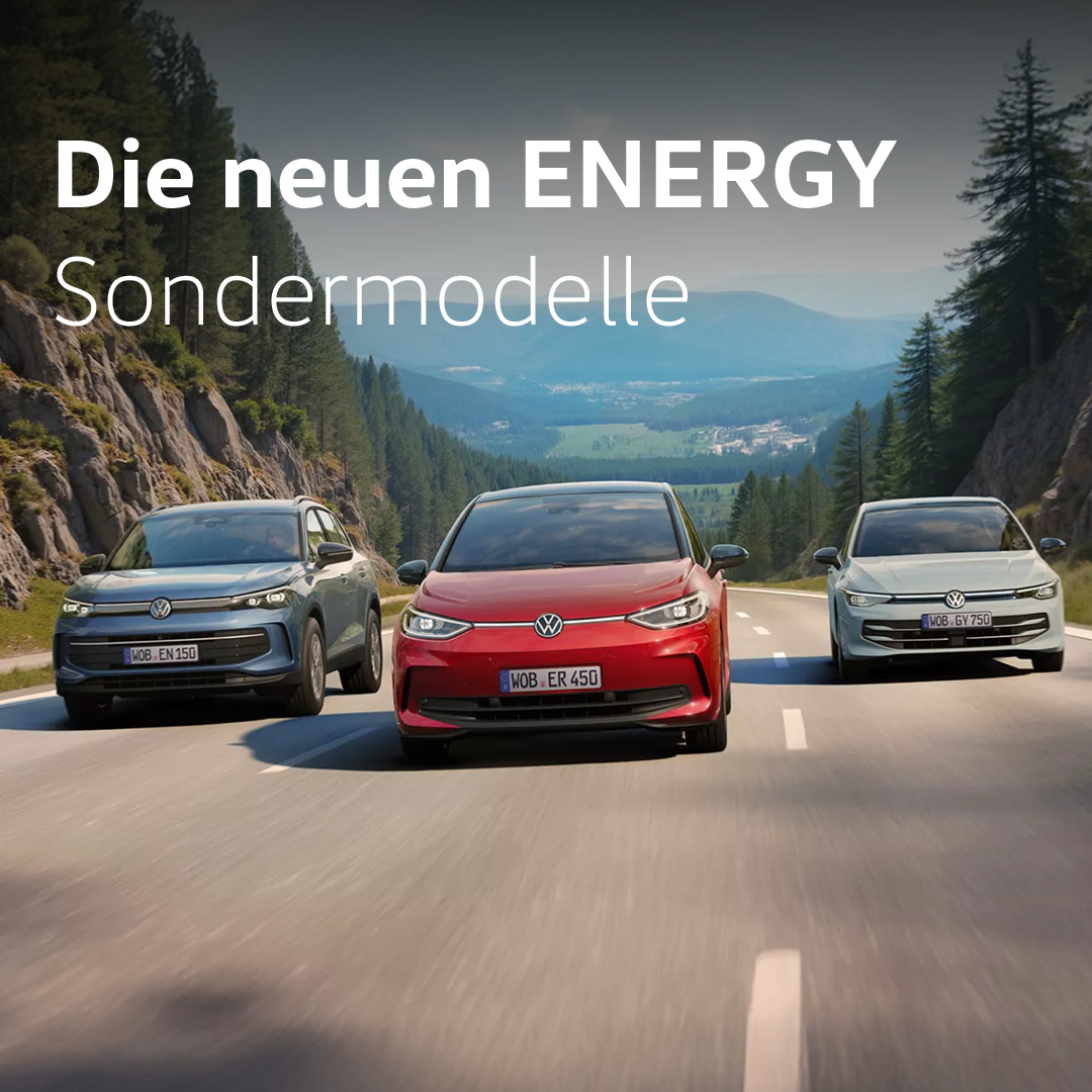 VW Energy Sondermodelle