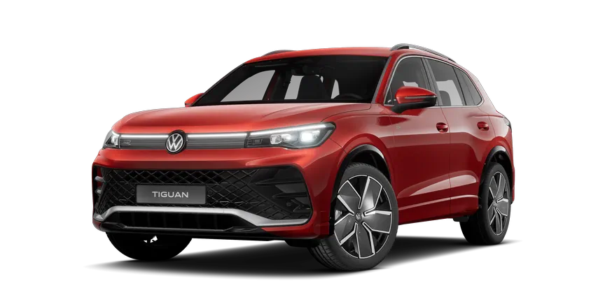 VW Tiguan Hybrid rot