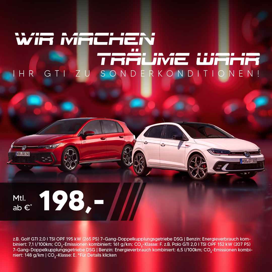 VW Polo & Golf GTI Angebote