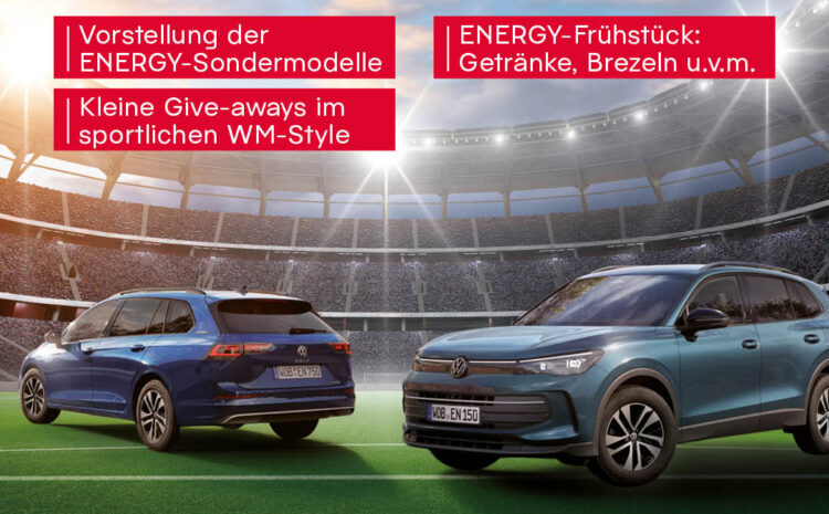  Volkswagen Energy Day am 13.6.