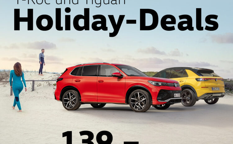  T-Roc und Tiguan Holiday-Deals
