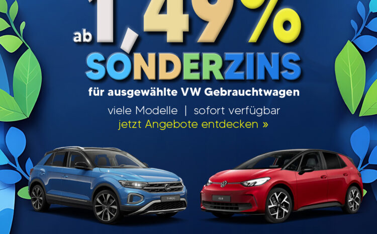  VW 1,49% Sonderzins