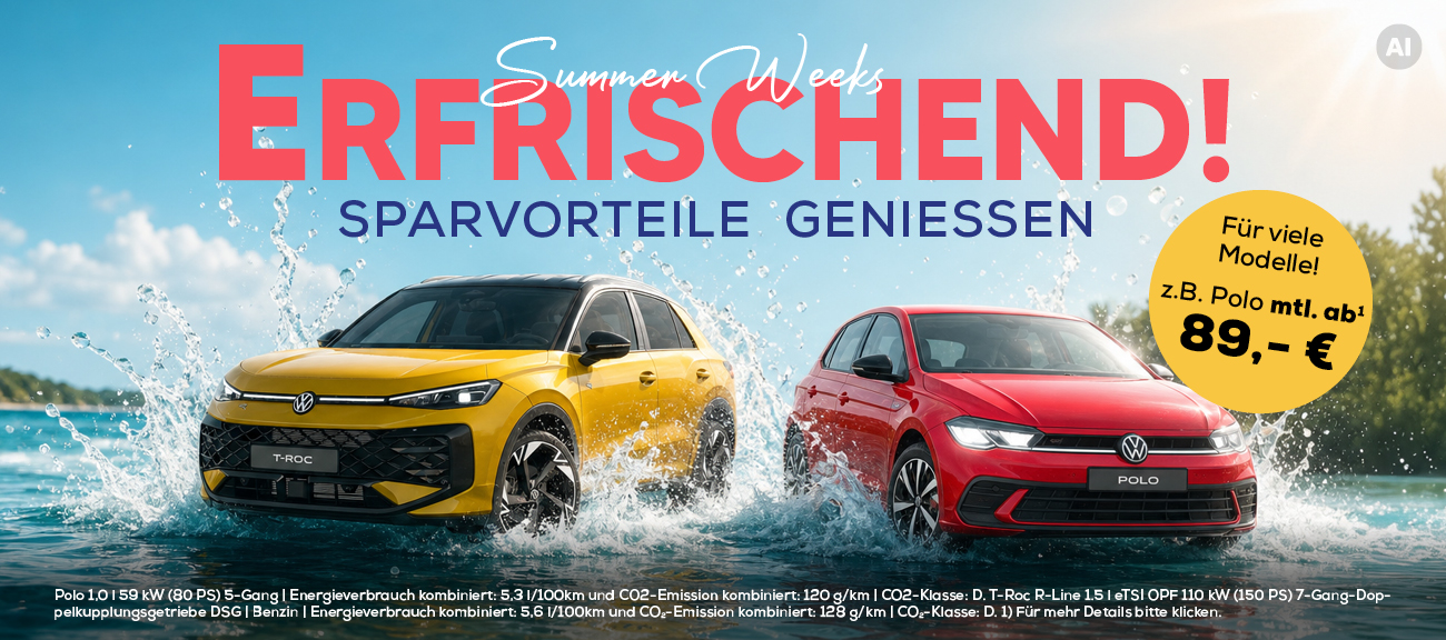 VW Sonderleasing Aktion